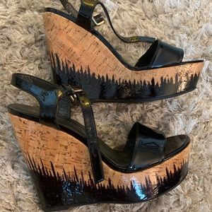 Stuart Weitzman Wedges NEVER WORN